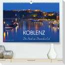 Koblenz Die Stadt am Deutschen Eck (Premium, hochwertiger DIN A2 Wandkalender 2023, Kunstdruck in Hochglanz)