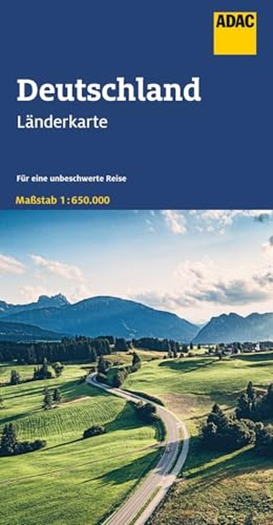ADAC Länderkarte Deutschland 1:650.000. ADAC, 2023.
