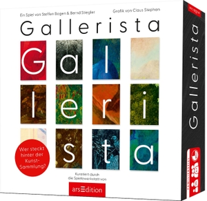 Bogen, Steffen / Bernd Stiegler. Gallerista. Ars Edition GmbH, 2025.