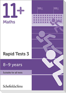11+ Maths Rapid Tests Book 3: Year 4, Ages 8-9