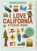I Love California Sticker Book