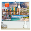 Weltreise - das Abenteuer erwartet Dich (hochwertiger Premium Wandkalender 2024 DIN A2 quer), Kunstdruck in Hochglanz