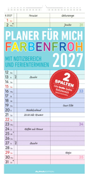 Planer für mich Farbenfroh 2027