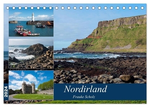Scholz, Frauke. Nordirlands Highlights (Tischkalender 2024 DIN A5 quer), CALVENDO Monatskalender - Nordirland - ein sehr attraktives und abwechslungsreiches Reiseziel.. Calvendo, 2023.