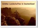 Schöne Landschaften in Deutschland (Wandkalender 2025 DIN A2 quer), CALVENDO Monatskalender