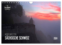 Nebelwelten Sächsische Schweiz (Wandkalender 2024 DIN A4 quer), CALVENDO Monatskalender