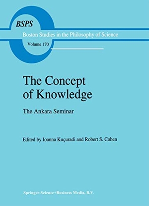 Cohen, Robert S. / Ioanna Kuçuradi (Hrsg.). The Concept of Knowledge - The Ankara Seminar. Springer Netherlands, 2010.