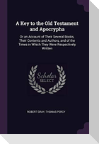 A Key to the Old Testament and Apocrypha