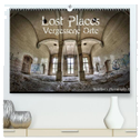 Lost Places, Vergessene Orte / AT-Version (hochwertiger Premium Wandkalender 2025 DIN A2 quer), Kunstdruck in Hochglanz