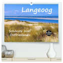 Langeoog - Schönste Insel Ostfrieslands (hochwertiger Premium Wandkalender 2024 DIN A2 quer), Kunstdruck in Hochglanz