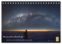 Faszination Milchstraße - eine Reise zu den Nachtlandschaften unserer Erde (Tischkalender 2024 DIN A5 quer), CALVENDO Monatskalender