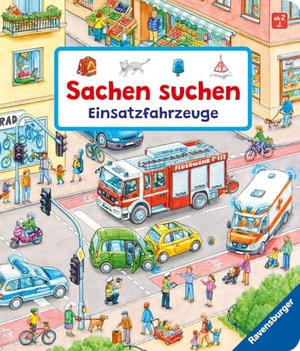 Gernhäuser, Susanne. Sachen suchen: Einsatzfahrzeuge. Ravensburger Verlag, 2018.