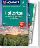 KOMPASS Wanderführer Hallertau, Donaumoos, Spargelland, Hopfenland, 55 Touren mit Extra-Tourenkarte