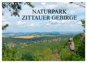 Naturpark Zittauer Gebirge (Wandkalender 2024 DIN A4 quer), CALVENDO Monatskalender