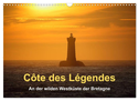 Côte des Légendes An der wilden Westküste der Bretagne (Wandkalender 2024 DIN A3 quer), CALVENDO Monatskalender