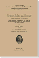 Beiträge zur Geologie und Paläontologie des Tertiärs und des Diluviums in der Umgebung von Heidelberg