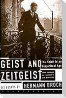 Geist and Zeitgeist