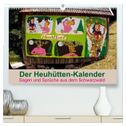 Der Heuhütten-Kalender (hochwertiger Premium Wandkalender 2024 DIN A2 quer), Kunstdruck in Hochglanz