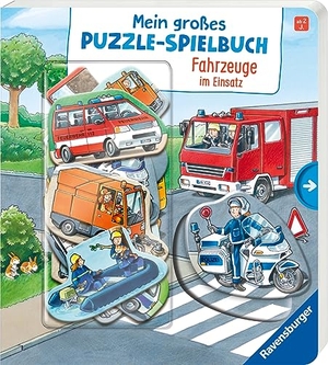 Butschkow, Ralf. Mein großes Puzzle-Spielbuch: Fahrzeuge im Einsatz. Ravensburger Verlag, 2020.