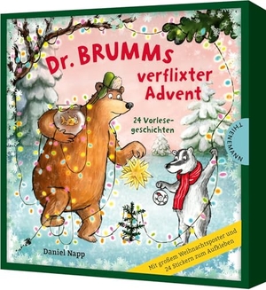 Napp, Daniel. Dr. Brumm: Dr. Brumms verflixter Advent - 24 Vorlesegeschichten | Adventskalender-Box mit Sticker-Poster. Thienemann, 2026.