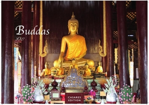 Buddhas Kalender 2027 - Wandkalender | Fotokalender Asien 24x35cm -Spirituelle Abbildungen Buddhas | Perfekt für Meditation & Raumdekoration. Casares Fine Art Edition, 2026.