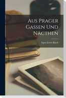 Aus Prager Gassen und Näcthen