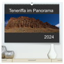 Teneriffa im Panorama (hochwertiger Premium Wandkalender 2024 DIN A2 quer), Kunstdruck in Hochglanz