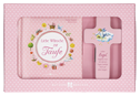 Liebe Wünsche zur Taufe. Geschenkset rosa