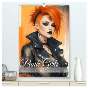 DeVerviers, DeVerviers. Punk Girls mit einer Prise New Wave (hochwertiger Premium Wandkalender 2025 DIN A2 hoch), Kunstdruck in Hochglanz - Subkultur und auch Modeerscheinung. Calvendo, 2024.