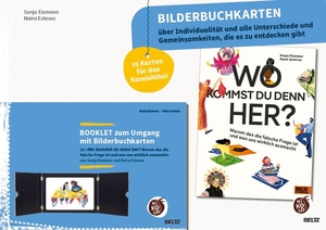 Eismann, Sonja. Bilderbuchkarten 'Wo kommst du denn her?' von Sonja Eismann - 10 Karten für das Kamishibai mit Booklet. Beltz Verlagsgruppe, 2023.