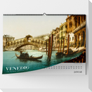 Venedig in alten Ansichten. Wandkalender 2025