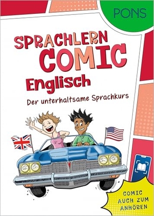 PONS Sprachlern-Comic Englisch - Der unterhaltsame Sprachkurs - mit Hörbuch in der Scan2Learn-App. Pons Langenscheidt GmbH, 2026.