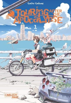 Saito, Sakae. Touring After the Apocalypse  1 - Slice-of-Life-Manga-Serie über zwei Freundinnen auf Endzeit-Tour durch ein zerstörtes Japan. Carlsen Verlag GmbH, 2024.