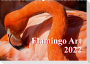 Flamingo Art 2022 (Wandkalender 2022 DIN A2 quer)