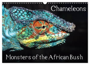 Hellier, Chris. Chameleons Monsters of the African Bush (Wall Calendar 2024 DIN A3 landscape), CALVENDO 12 Month Wall Calendar - Striking Chameleon Portraits. Calvendo, 2023.