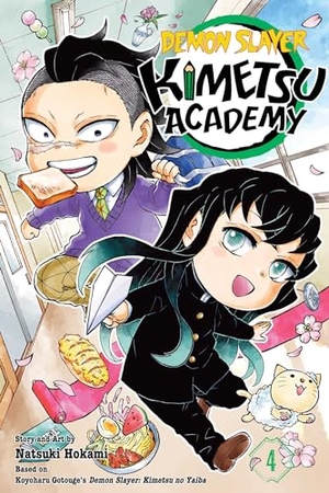 Gotouge, Koyoharu / Natsuki Hokami. Demon Slayer - Kimetsu Academy, Vol. 4. Simon & Schuster UK Ltd, 2025.
