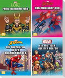 Nelson Mini-Bücher: 4er Marvel 1-4