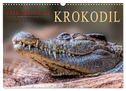 Urzeitreptilien - Krokodil (Wandkalender 2025 DIN A3 quer), CALVENDO Monatskalender