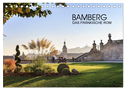 Bamberg - das fränkische Rom (Tischkalender 2024 DIN A5 quer), CALVENDO Monatskalender