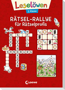 Leselöwen Rätsel-Rallye für Leseprofis - 2. Klasse (Rot)