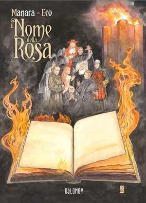 Manara, Milo / Umberto Eco. Il nome della rosa. Vol. 2. Oblomov Edizioni, 2025.