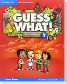 Guess What! Level 1 Activity Book with Home Booklet and Online Interactive Activities Spanish Edition