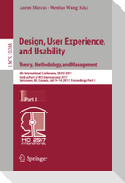 Design, User Experience, and Usability: Theory, Methodology, and Management