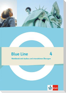 Blue Line 4. Workbook mit Audios und interaktiven Übungen Klasse 8