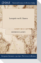 Lustspiele von H. Clauren