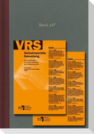 Verkehrsrechts-Sammlung (VRS) Band 147