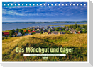 Das Mönchgut und Gager (Tischkalender 2025 DIN A5 quer), CALVENDO Monatskalender