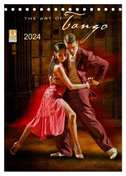 The Art Of Tango (Tischkalender 2024 DIN A5 hoch), CALVENDO Monatskalender