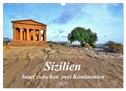 Sizilien - Insel zwischen zwei Kontinenten (Wandkalender 2025 DIN A3 quer), CALVENDO Monatskalender
