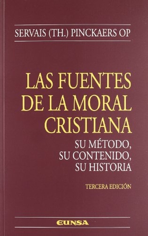 García Norro, Juan José / Servais Theodore Pinckaers. las fuentes de la moral cristiana, su método, su contenido, su historia. EUNSA. Ediciones Universidad de Navarra, S.A., 2006.
